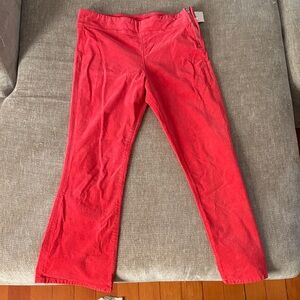 Red Women's Free People Velvety flare